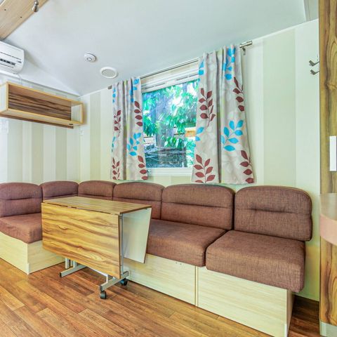 MOBILHOME 6 personnes - Comfort | 2 Ch. | 4/6 Pers. | Terrasse surélevée | Clim.