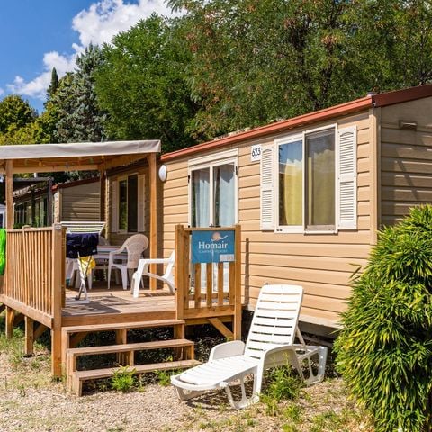 MOBILHOME 6 personnes - Comfort | 3 Ch. | 6 Pers. | Terrasse surélevée | Clim.