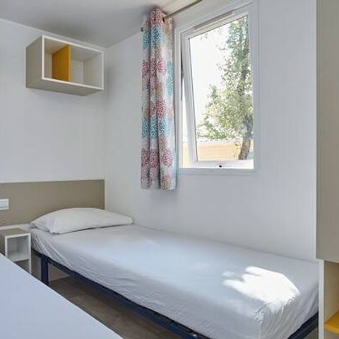 MOBILHOME 6 personnes - Comfort | 3 Ch. | 6 Pers. | Terrasse surélevée | Clim.