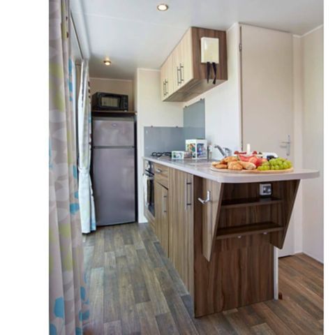 MOBILHOME 8 personnes - Comfort | 3 Ch. | 6/8 Pers. | Terrasse surélevée | Clim.