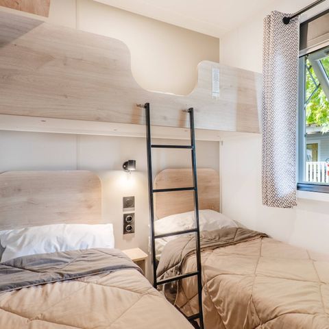 MOBILHOME 4 personnes - Premium | 2 Ch. | 4 Pers. | Terrasse surélevée | Clim.