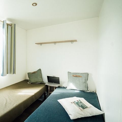 Stacaravan 6 personen - KONFORT (2bed + 6p) 28 tot 32