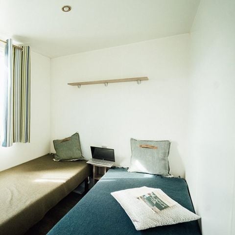 Stacaravan 6 personen - 2 slaapkamers - TV