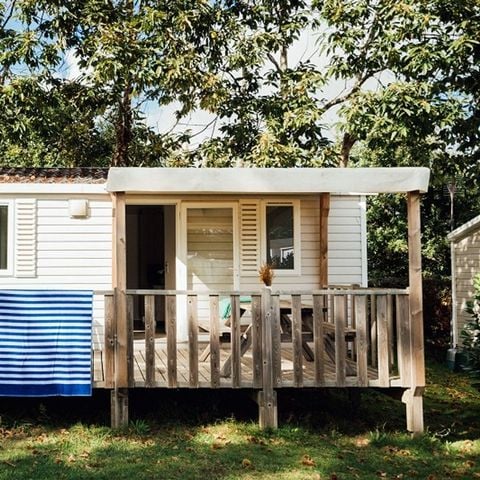 Stacaravan 6 personen - 2 slaapkamers - TV