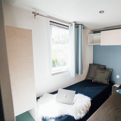 Mobilheim 6 Personen - 3 Schlafzimmer - TV