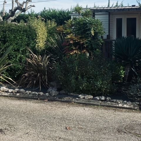 Mobilheim 4 Personen - H5 Mobilheim 2 cH große Terrasse