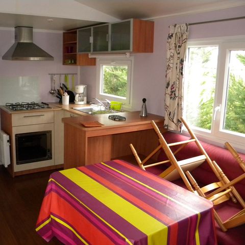 BUNGALOW 4 personnes - H3 Mobilhome CLIM 2 ch Grande terrasse