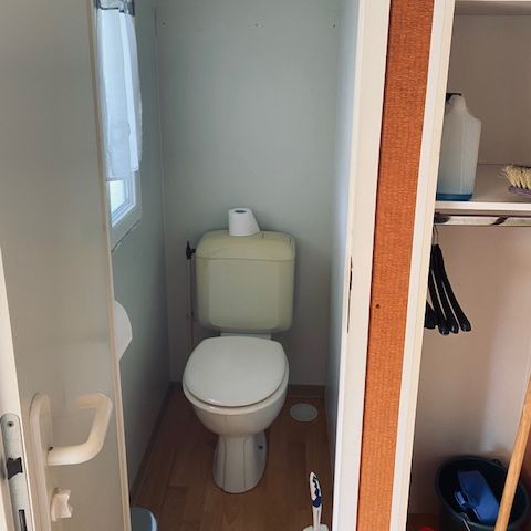 Stacaravan 4 personen - H 07 CLIM 2 slaapkamers Groot terras