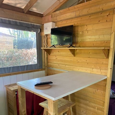Bungalow toilé 4 personnes - B30 Lodge Toilé - 2 chambres - WC