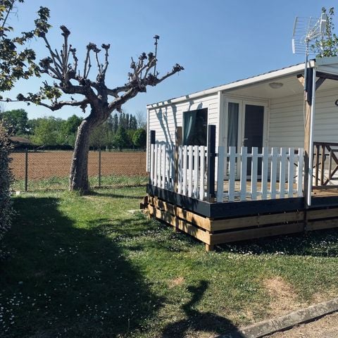 Mobilhome 4 personnes - H14 - 2 chambres - CLIM terrasse intégree