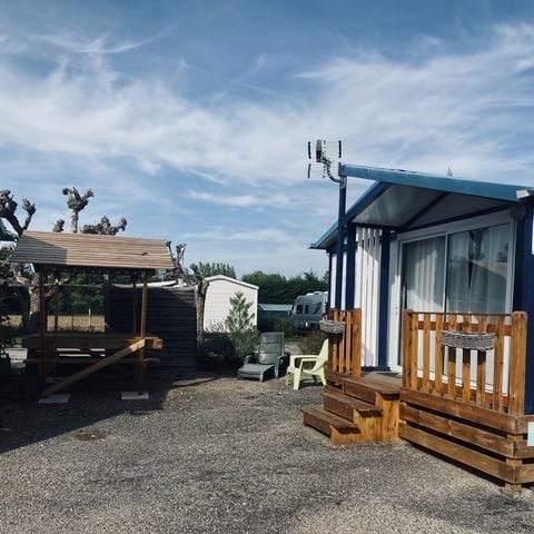 Chalet 5 personnes - H 33 - 2 chambres - Terrasse Au sol