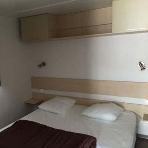 MOBILHOME 2 personas - H 28G CLIM Conf 1 cama Ideal Pareja Cama 160