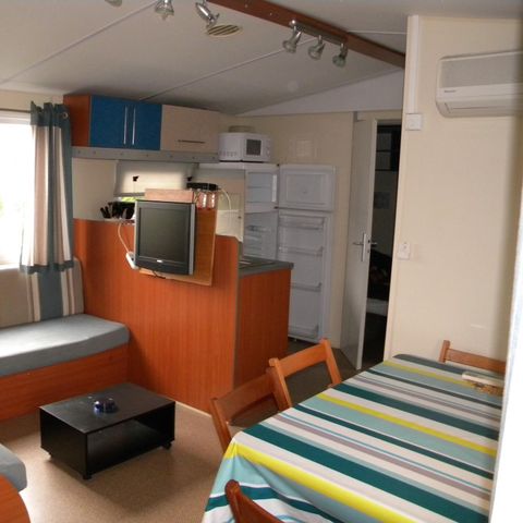 Stacaravan 6 personen - H26 CLIM 3 sl.k.