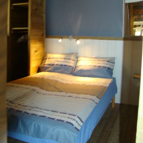 Tente en toile et en bois 4 personnes - B10 Lodge Toilé - 2 chambres - WC