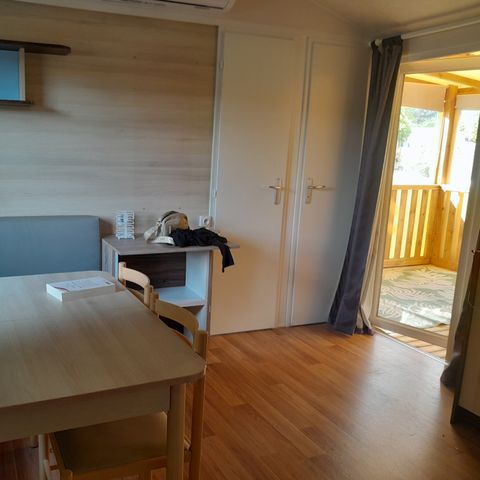 Mobilhome 4 personnes - H09 - CLIM - 2 chambres - Grande terrasse