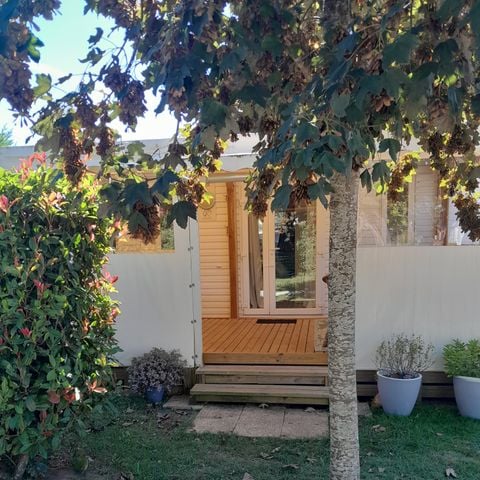 Mobilhome 4 personnes - H09 - CLIM - 2 chambres - Grande terrasse