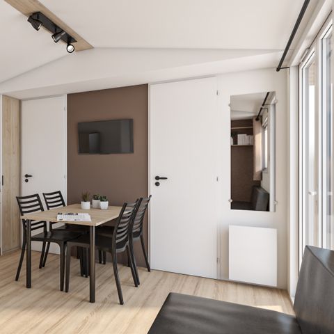 Stacaravan 6 personen - PRESTIGE - 3 slaapkamers