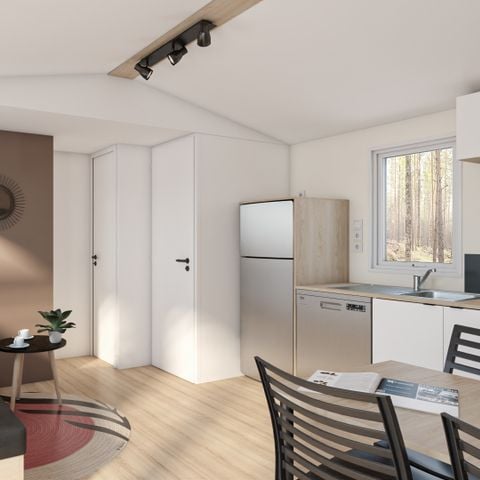 MOBILHOME 6 personnes - PRESTIGE 3 chambres