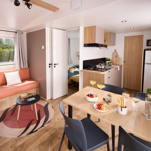 Stacaravan 4 personen - 2 SLAAPKAMERS