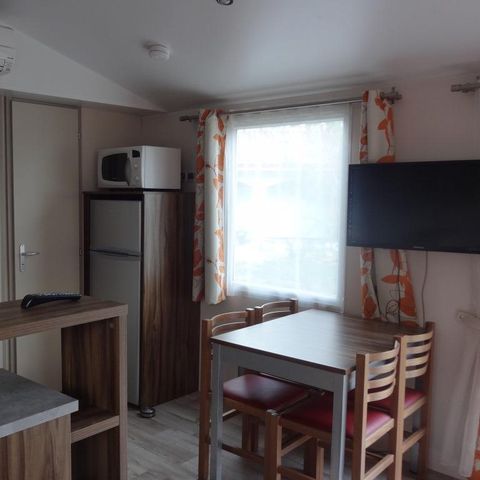Chalet 5 personnes - PREMIUM 34 m2 + TV + CLIM