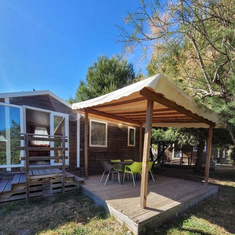 Chalet 5 persone - PREMIUM 34 m2 + TV + CLIM