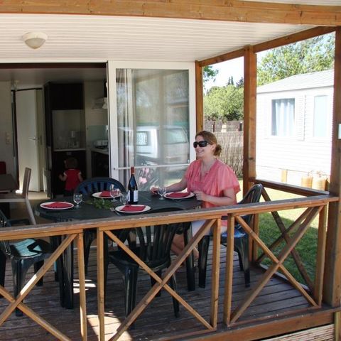 Mobilhome 4 personnes - MH2 - CONFORT 29 m² avec terrasse