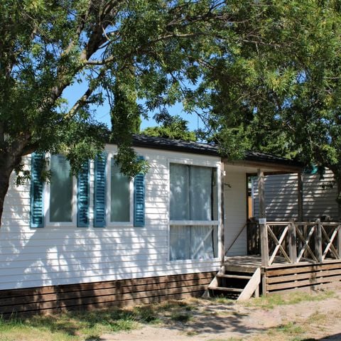 Mobilhome 4 personas - MH2 - FAMILY - COMFORT 29 m² con terraza y aire acondicionado