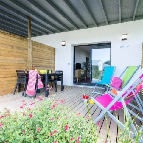 Appartement 4 personen - Cottage Appartement Cap Coz 3 Kamers 4 Personen + TV