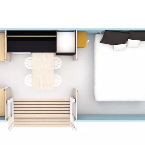 Tent 4 persons - Coco Sweet 3 rooms 4 persons Without bathroom