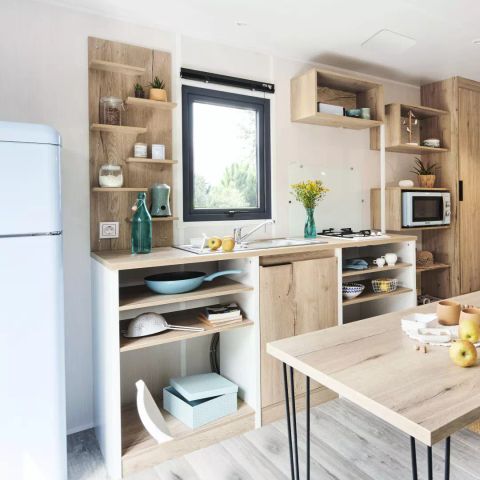 Stacaravan 4 personen - Côté Mer 3 Kamers 4 Personen + TV