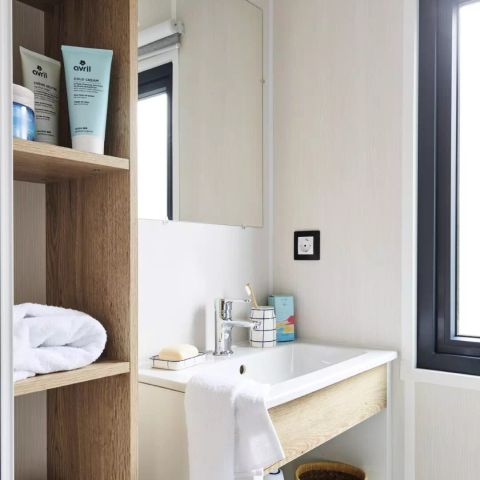 Stacaravan 4 personen - Côté Mer 3 Kamers 4 Personen + TV