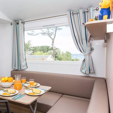 MOBILHOME 6 personas - Mobil-home Standard 28m² - 3 habitaciones + TV + Terraza 6 pers.