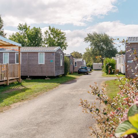 MOBILHOME 6 personas - Mobil-home Standard 28m² - 3 habitaciones + TV + Terraza 6 pers.