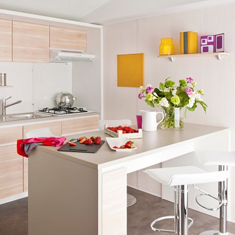 Stacaravan 6 personen - GELE HOEK