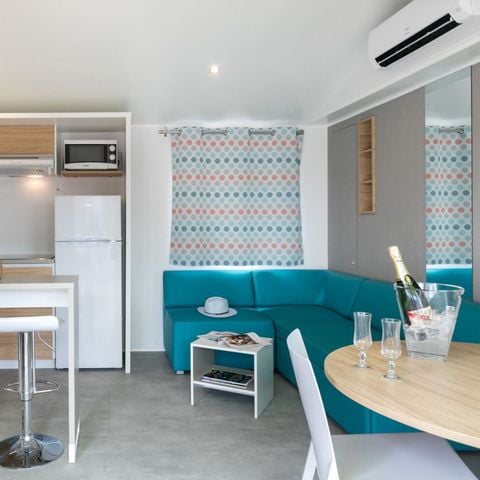 MOBILHOME 6 personas - LUXE ZEN con spa privado