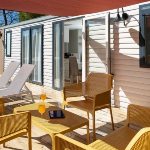 Mobile home 6 persons - LUXE Master Zen + Air conditioning + TV + 2 bathrooms
