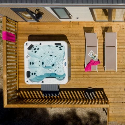 Mobilheim 6 Personen - LUXUS Master Zen + Klima+ TV+ 2 Bäder