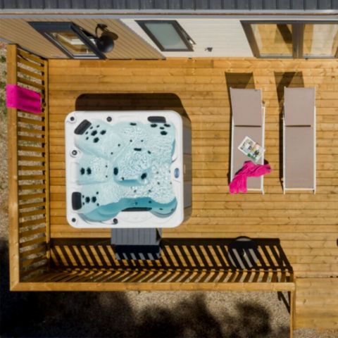 Mobile home 6 persons - LUXE Master Zen + Air conditioning + TV + 2 bathrooms