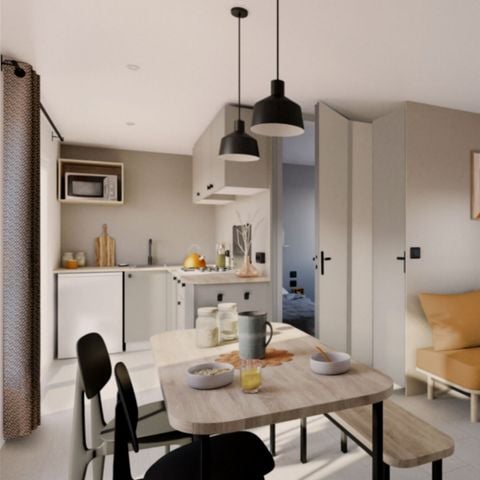 MOBILHOME 6 personas - Cottage RIVIERA SUITE 4/6p 2ch ***