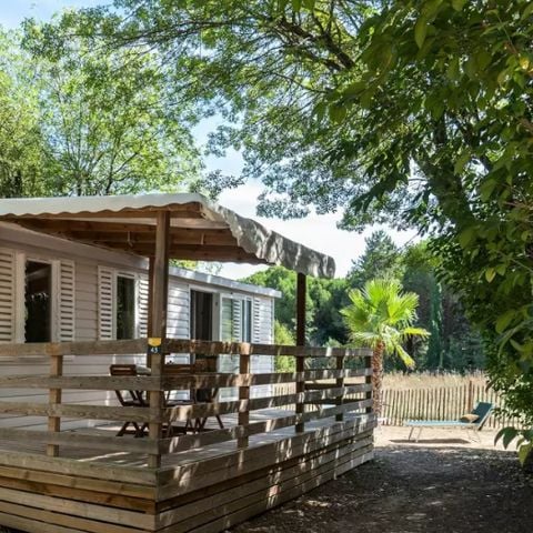 Casa mobile 6 persone - Cottage con 4 locali per 6 persone, climatizzato + TV **