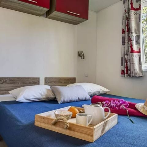 MOBILHOME 6 personas - Cabaña 4 Habitaciones 6 Personas Aire Acondicionado + TV ****