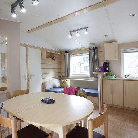 Mobilheim 6 personen - 3 Schlafzimmer Clim TV