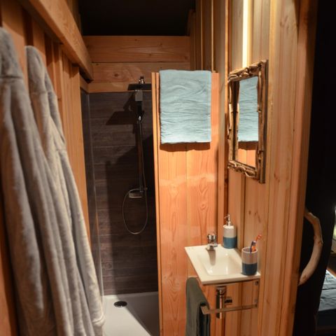 Tente en toile et en bois 6 personnes - LODGE NATUNA