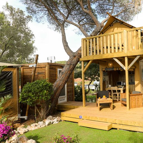 Tenda in tela e legno 2 persone - SHIMMER