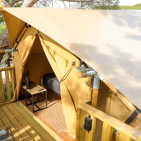 Wohnzelt auz holz 2 personen - SHIMMER