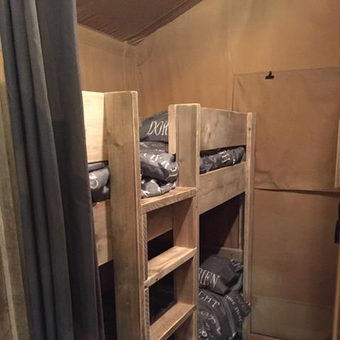 Tenda in tela e legno 4 persone - LODGE WOODY