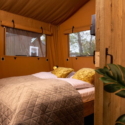 Canvas and wooden tent 5 persons - VARADERO 2 bedrooms - 50 m2
