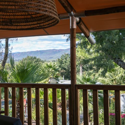 Canvas and wooden tent 5 persons - VARADERO 2 bedrooms - 50 m2
