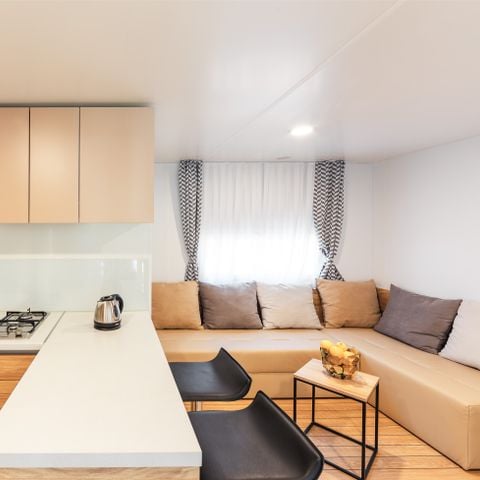 Mobile home 2 persons - Deluxe - 1 Bedroom - Cottage
