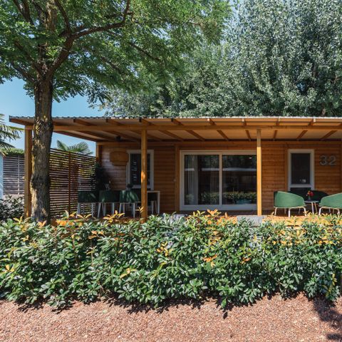 Mobile home 2 persons - Deluxe - 1 Bedroom - Cottage